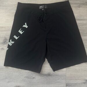 Oakley Performance Fit Black Board Shorts
